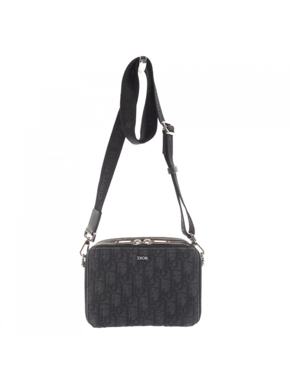Dior Zip Pouch Oblique Jacquard